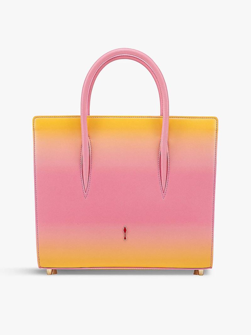 Paloma S medium leather tote bag 3