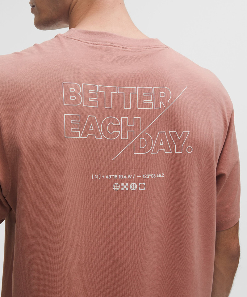 lululemon Zeroed In Short-Sleeve Shirt *Better Each Day outlook