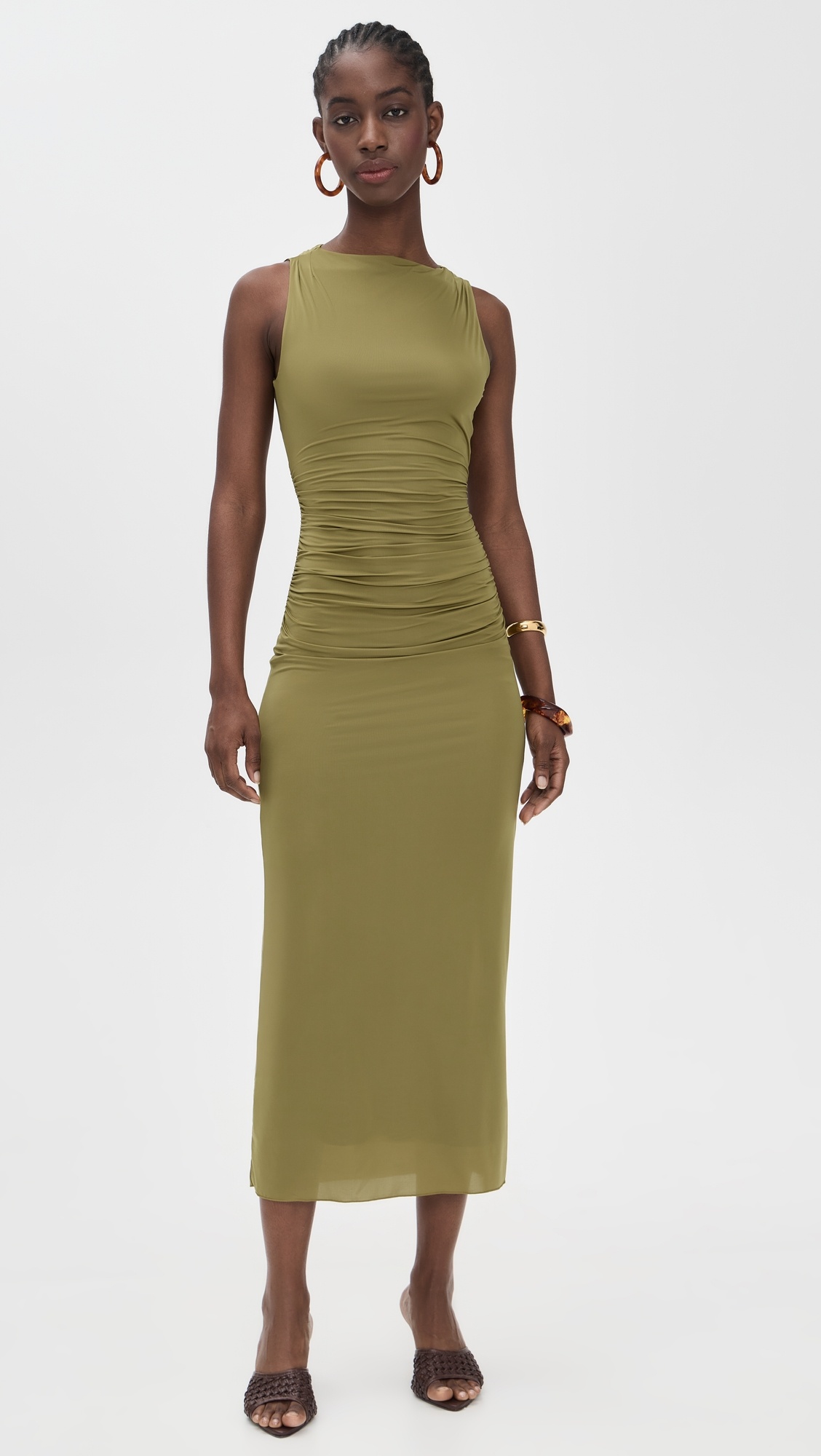 Cascina Twist Midi Dress - 6