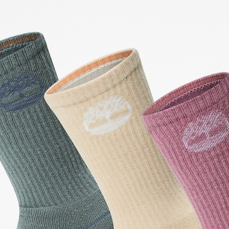 Women's Bowden 3-Pack Full Cushion Crew Sock 3