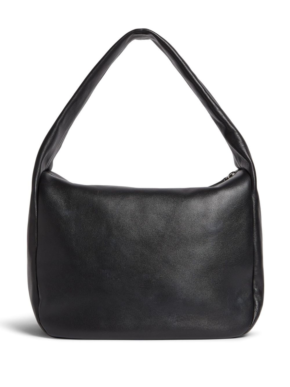 logo-embossed leather tote bag - 2