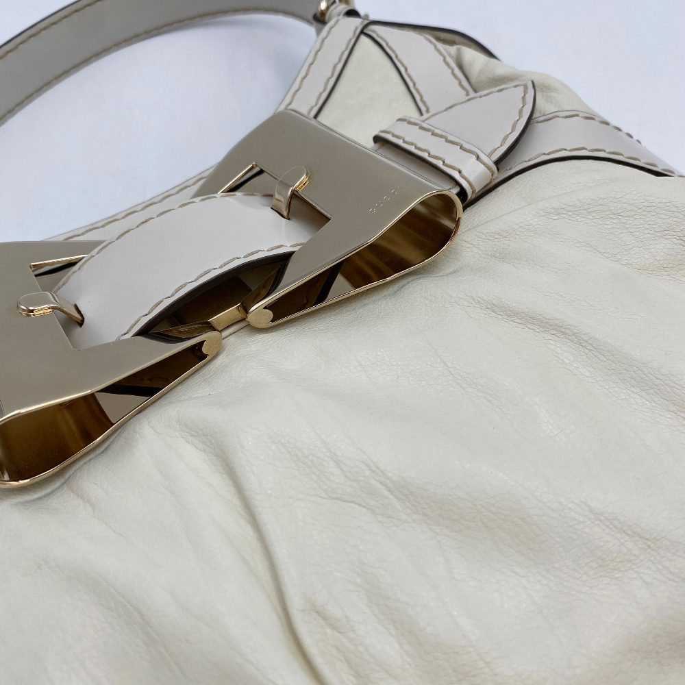 Gucci Ivory Ribbon Hobo Bag 189885 - 11