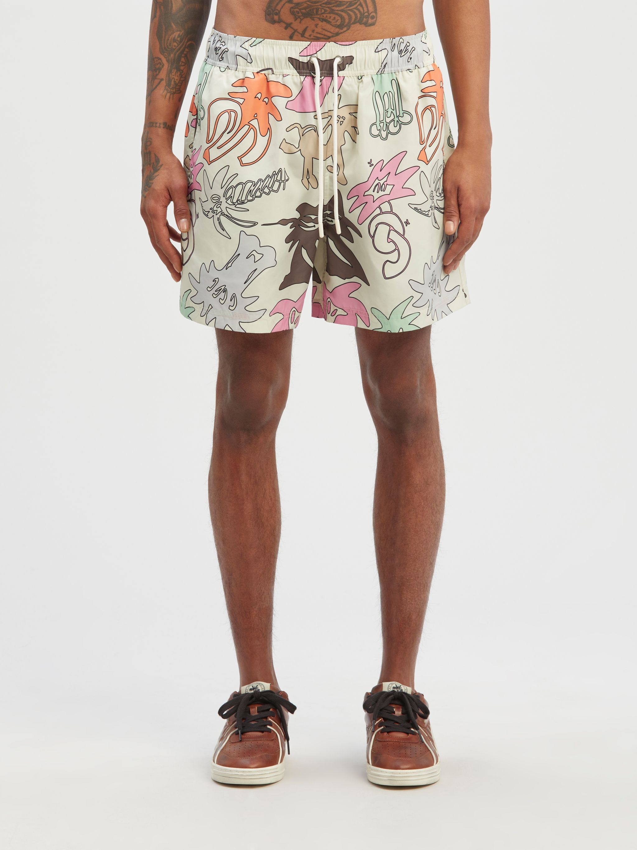 Palmity Allover Swimshorts - 3