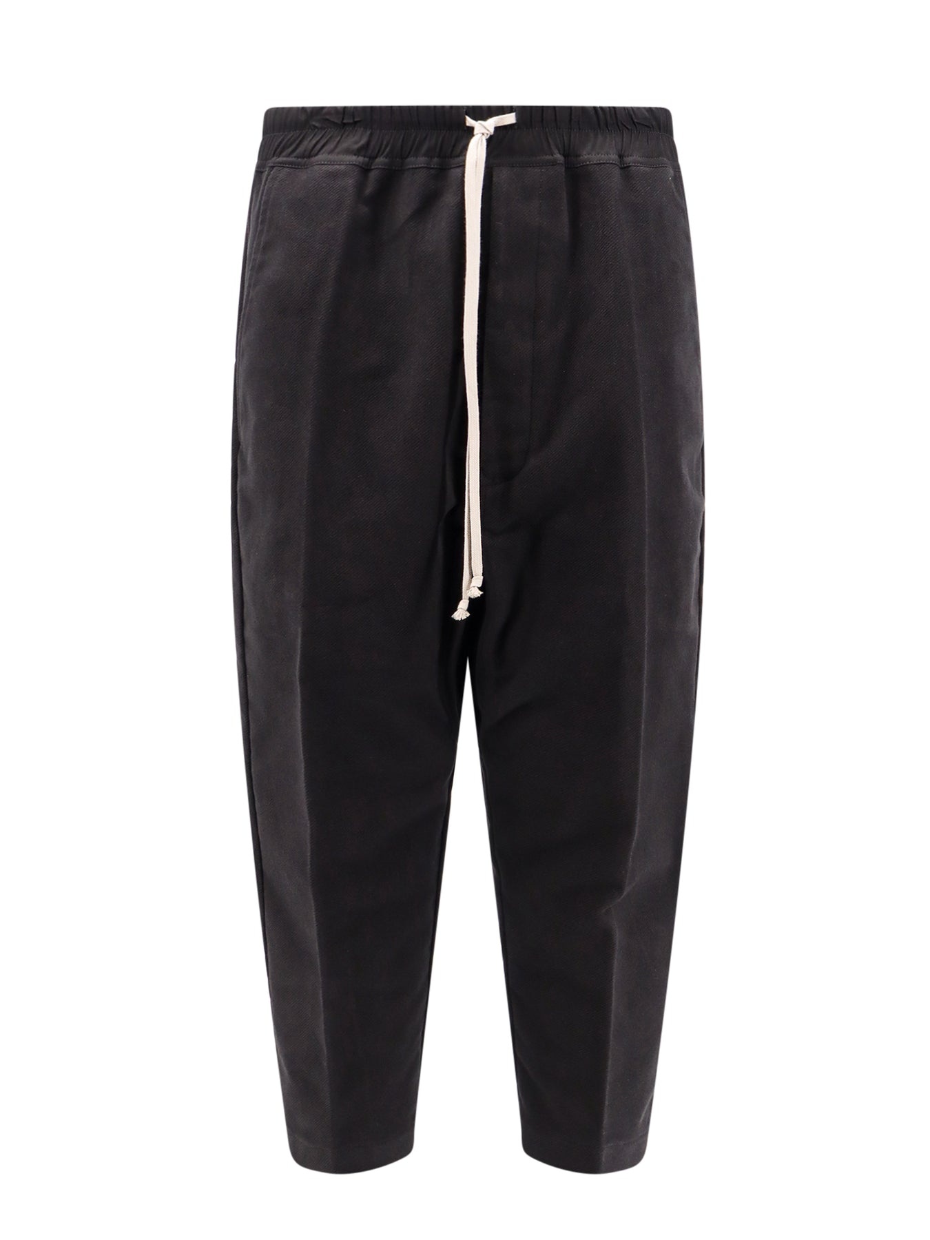 Cropped certified organic cotton trouser - 1