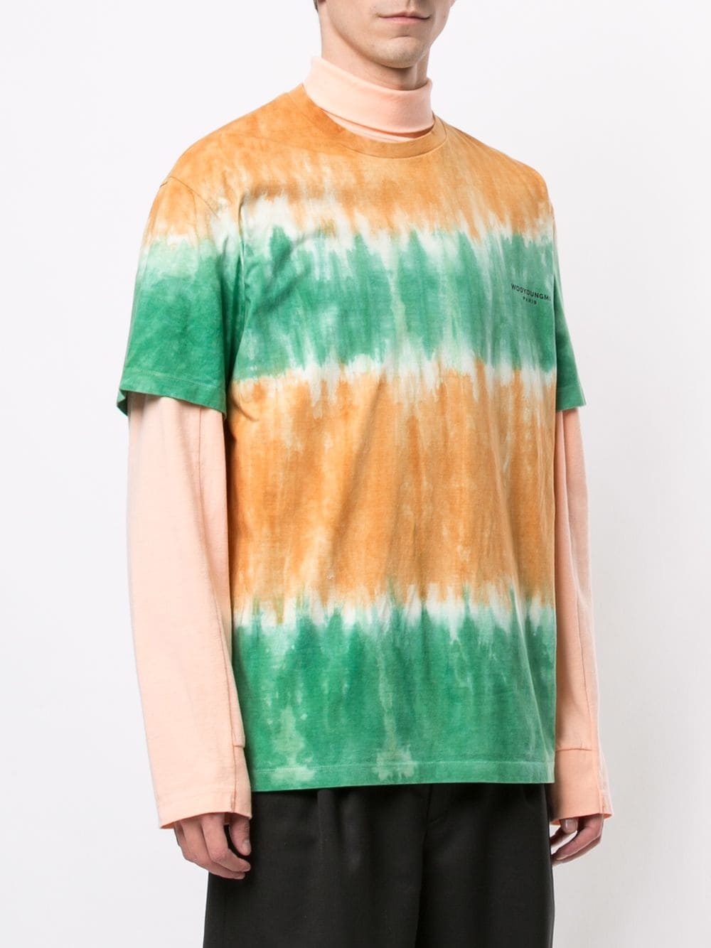 tie-dye print T-shirt - 3