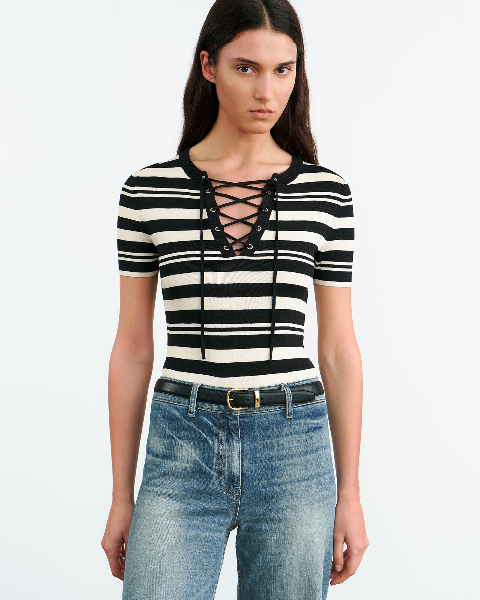 OAKLYNN SILK KNIT SWEATER - 2