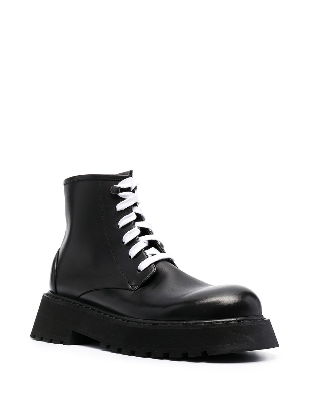 lace-up leather boots - 2
