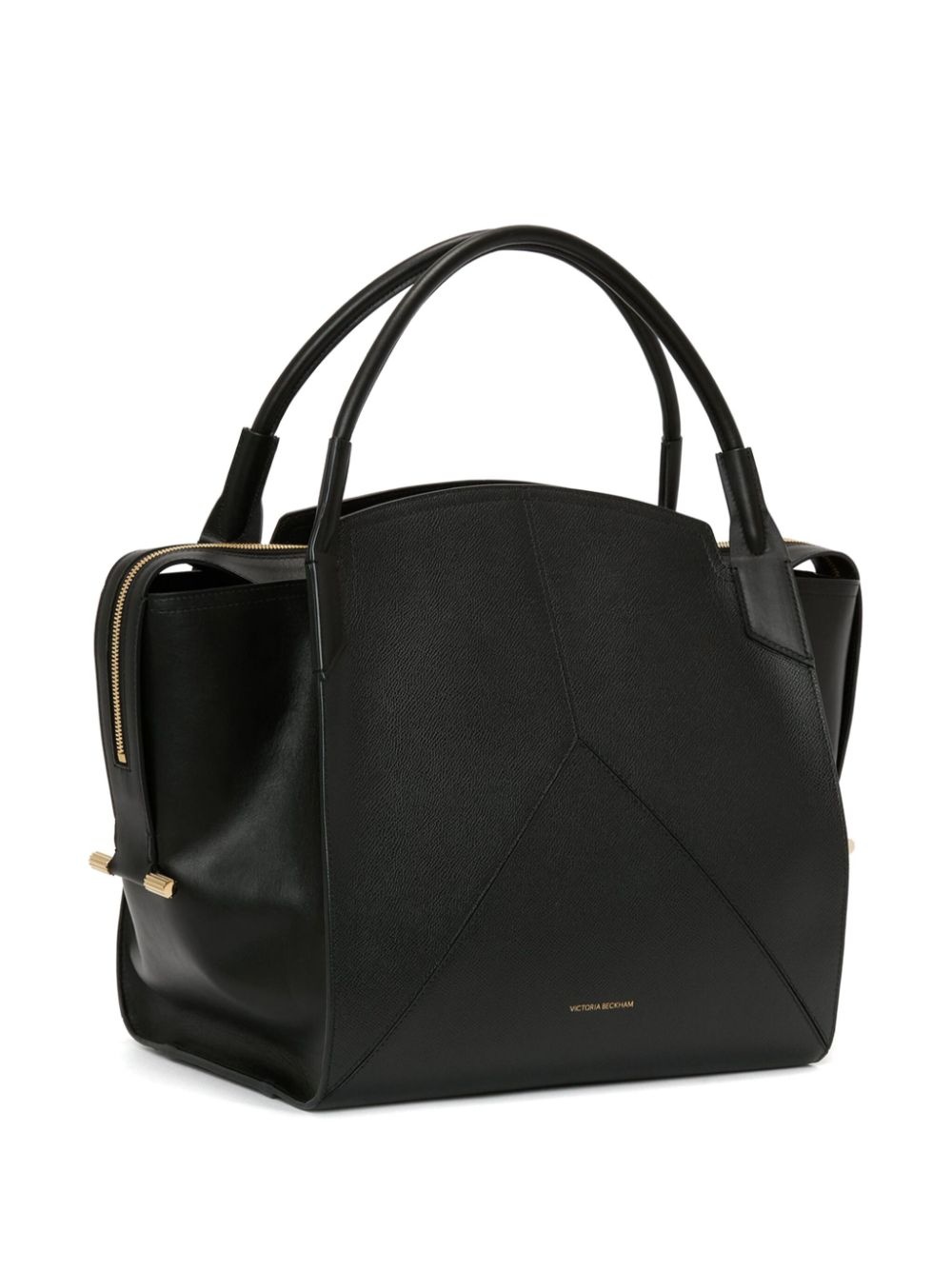 leather tote bag - 3