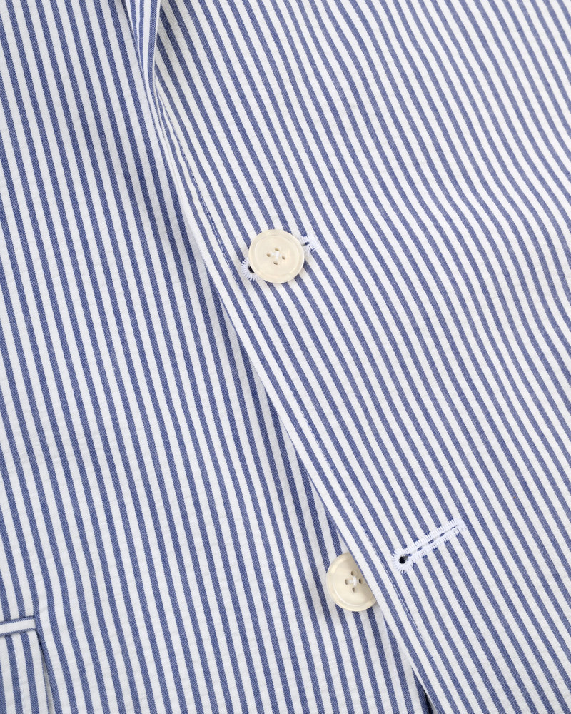 J. PRESS MADE-IN-CANADA BLUE STRIPE SEERSUCKER SPORT COAT outlook