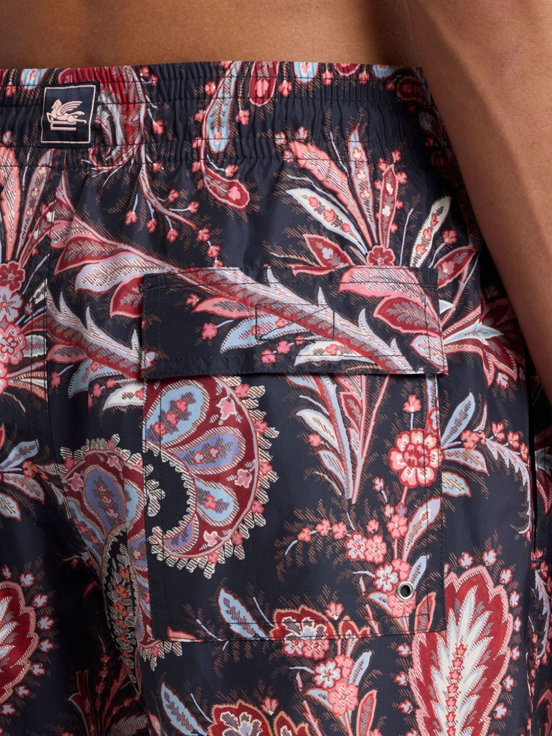 paisley-print swim shorts 5