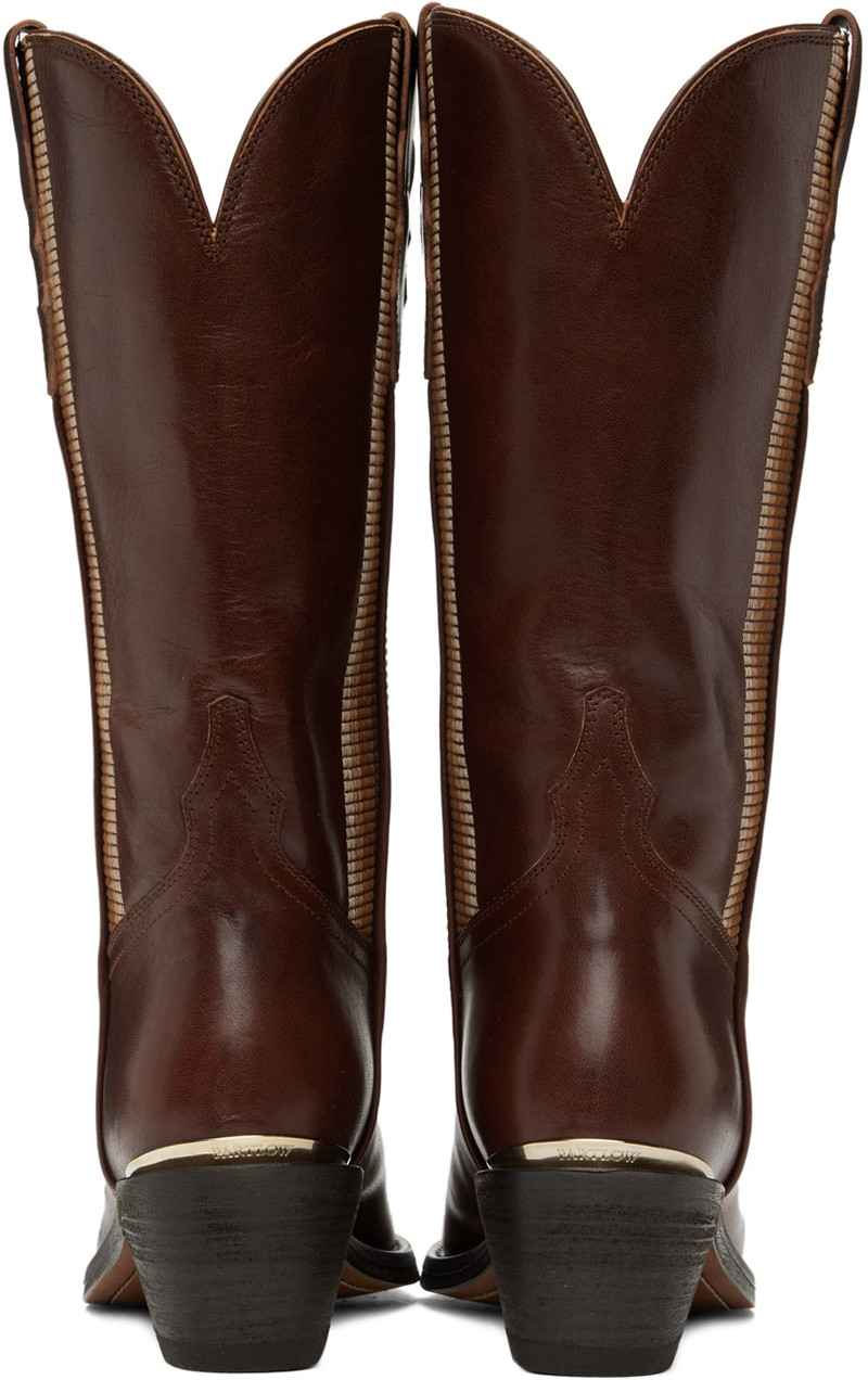 PARTLOW Brown Christina Boots outlook
