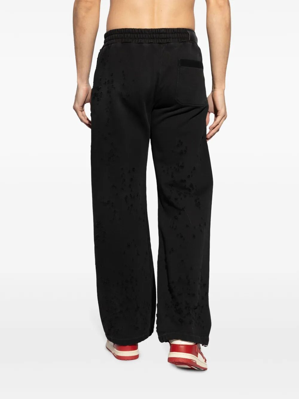 Amiri Men "Ma Shotgun Embroidered" Straight Sweatpant - 2