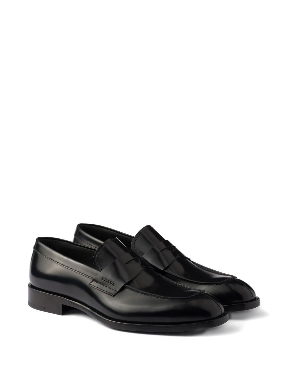 leather penny loafers - 2