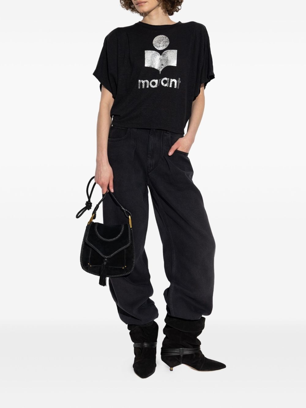logo-print t-shirt - 2