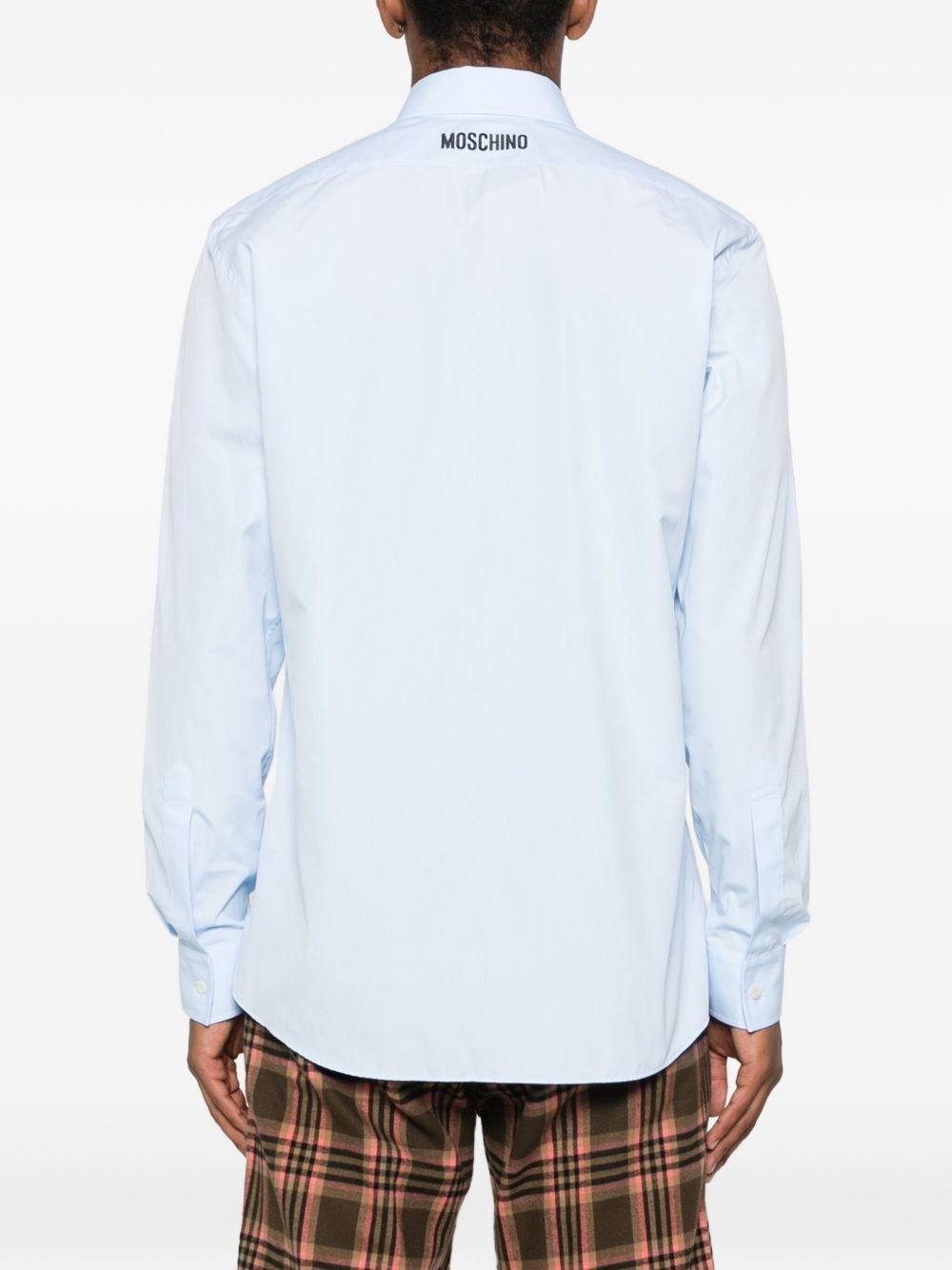 embroidered cotton shirt - 4