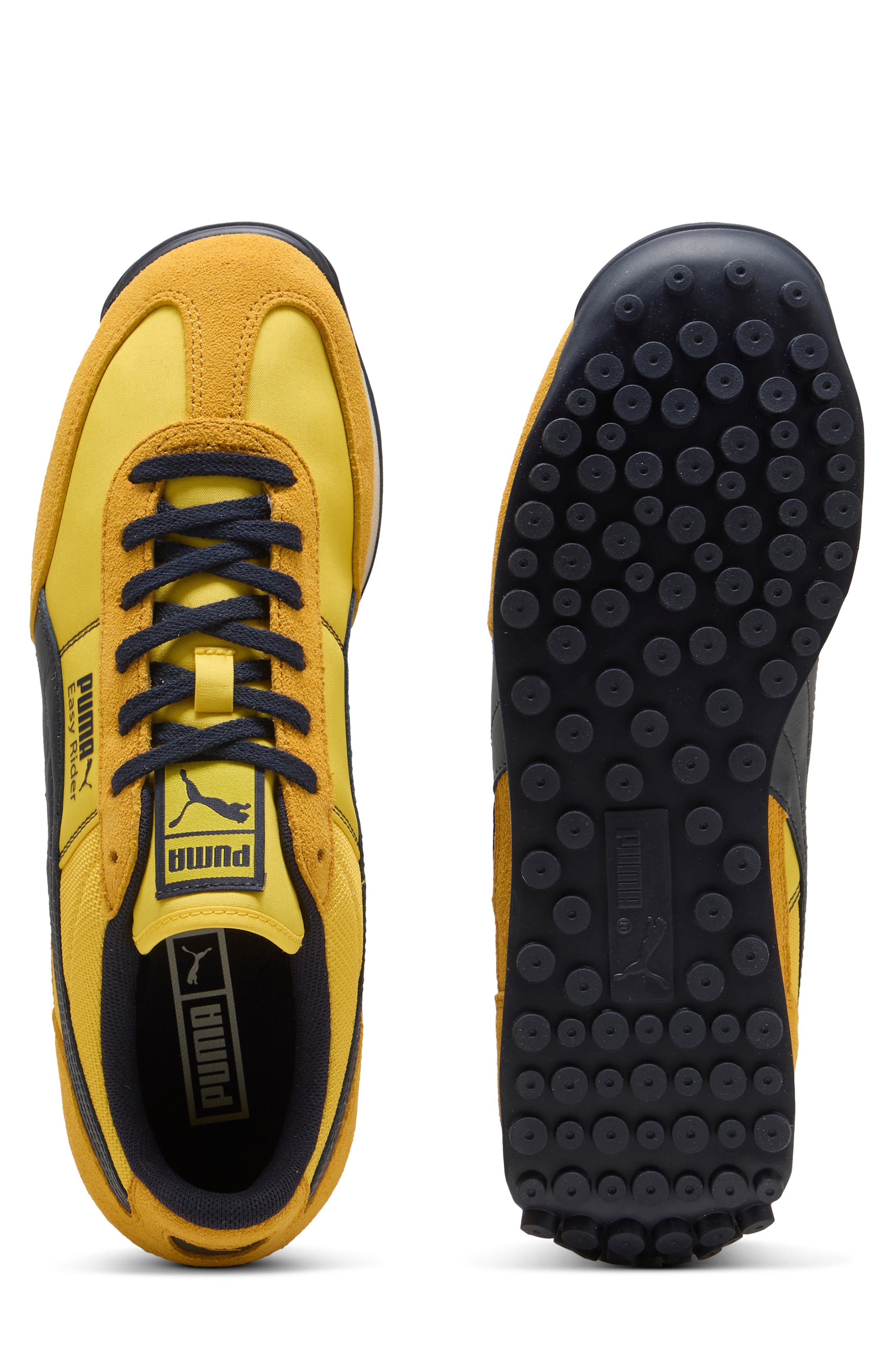 PUMA Easy Rider Thrive Triumph Sneaker in Pel Yellow/New Navy at Nordstrom - 5