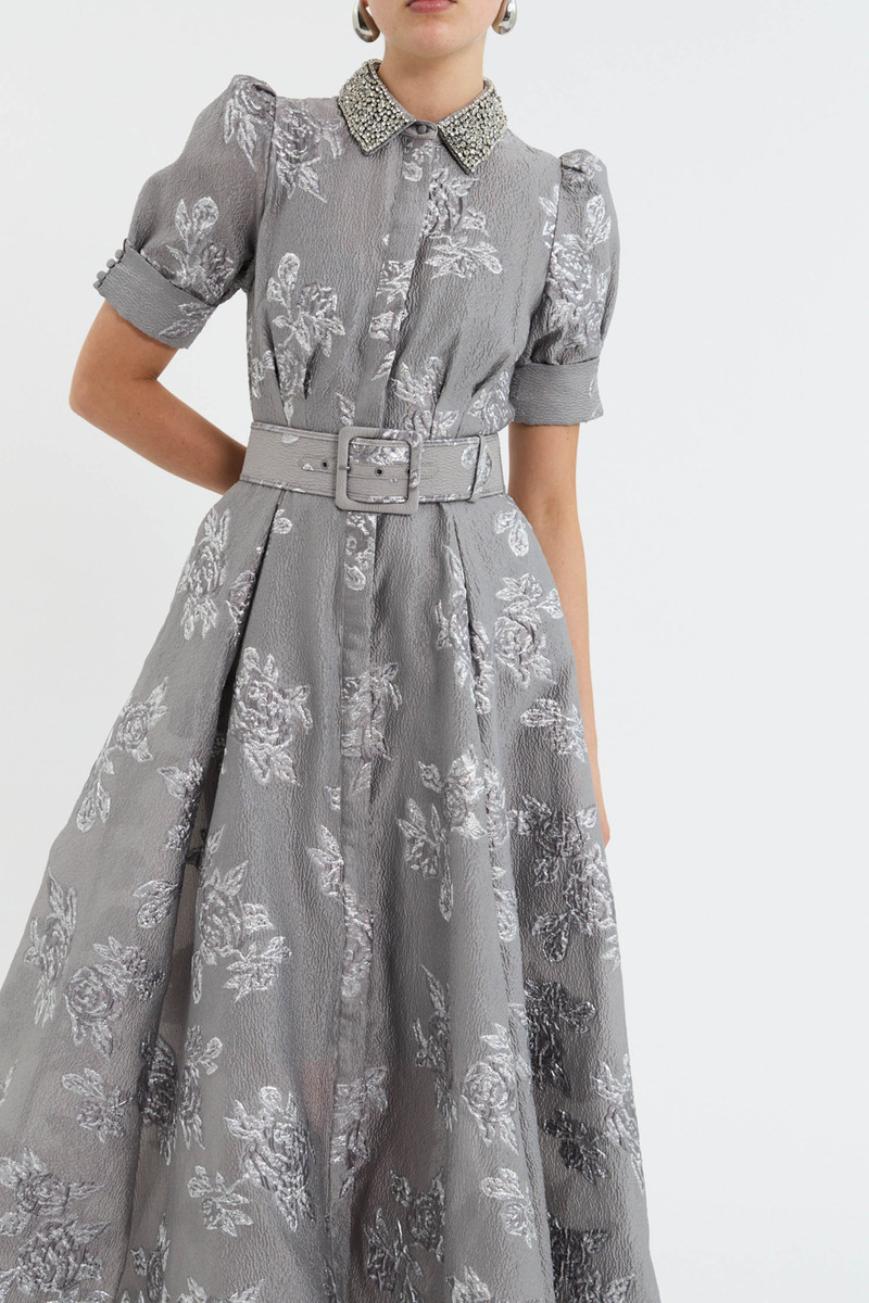 Ruth Short Sleeve Gown 5