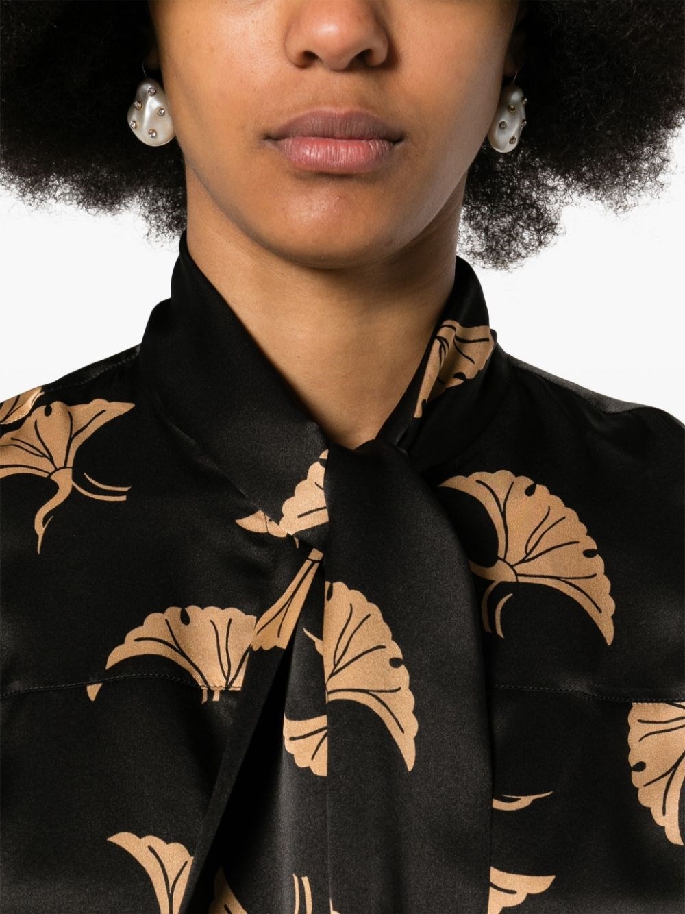 Printed silk shirt - 2