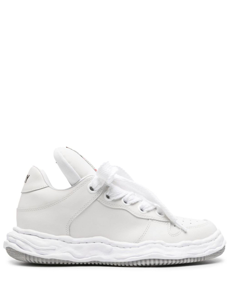 Wayne Puffer leather sneakers - 1