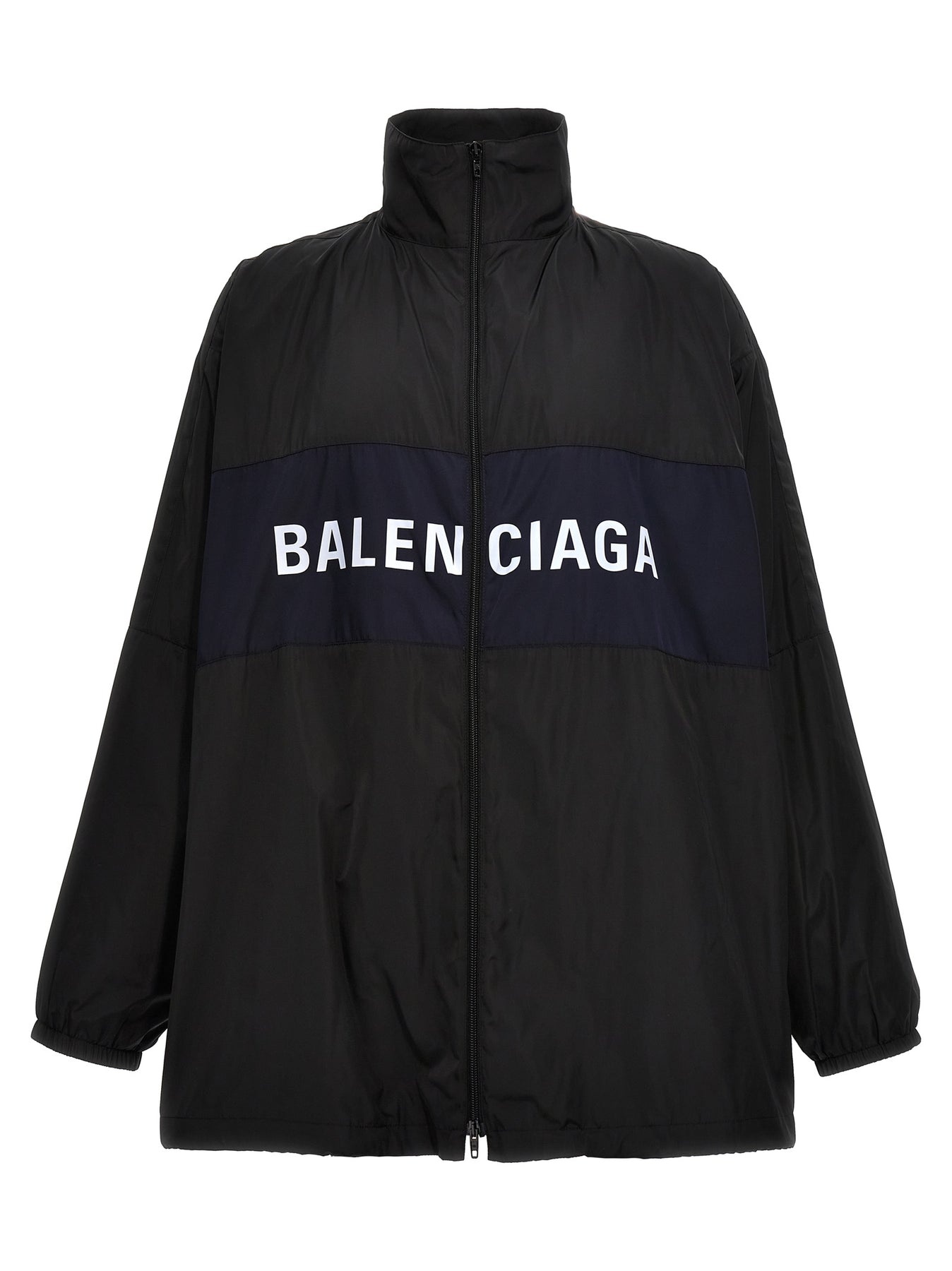 Balenciaga Casual Jackets, Parka White/Black - 1