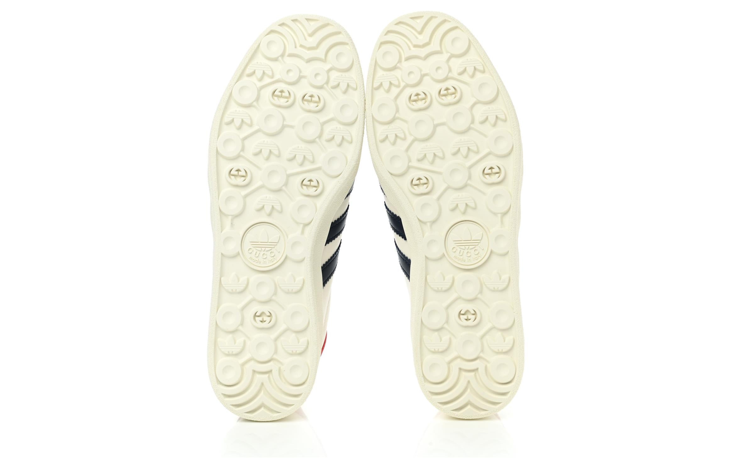 (WMNS) adidas Gazelle x Gucci 'White Navy' 707861-UTT10-9060 - 5