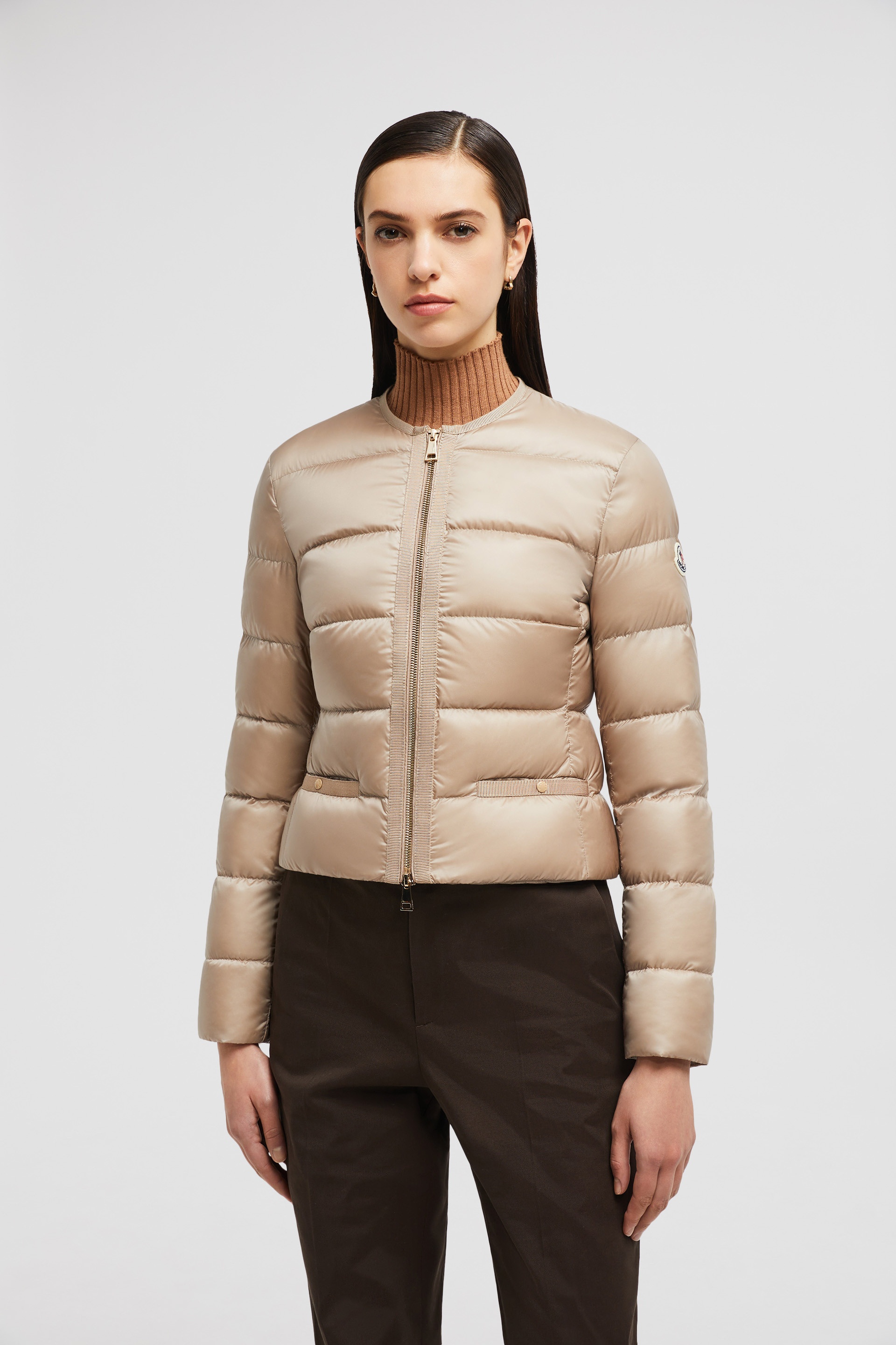 Moncler Laurine Short Down Jacket | REVERSIBLE