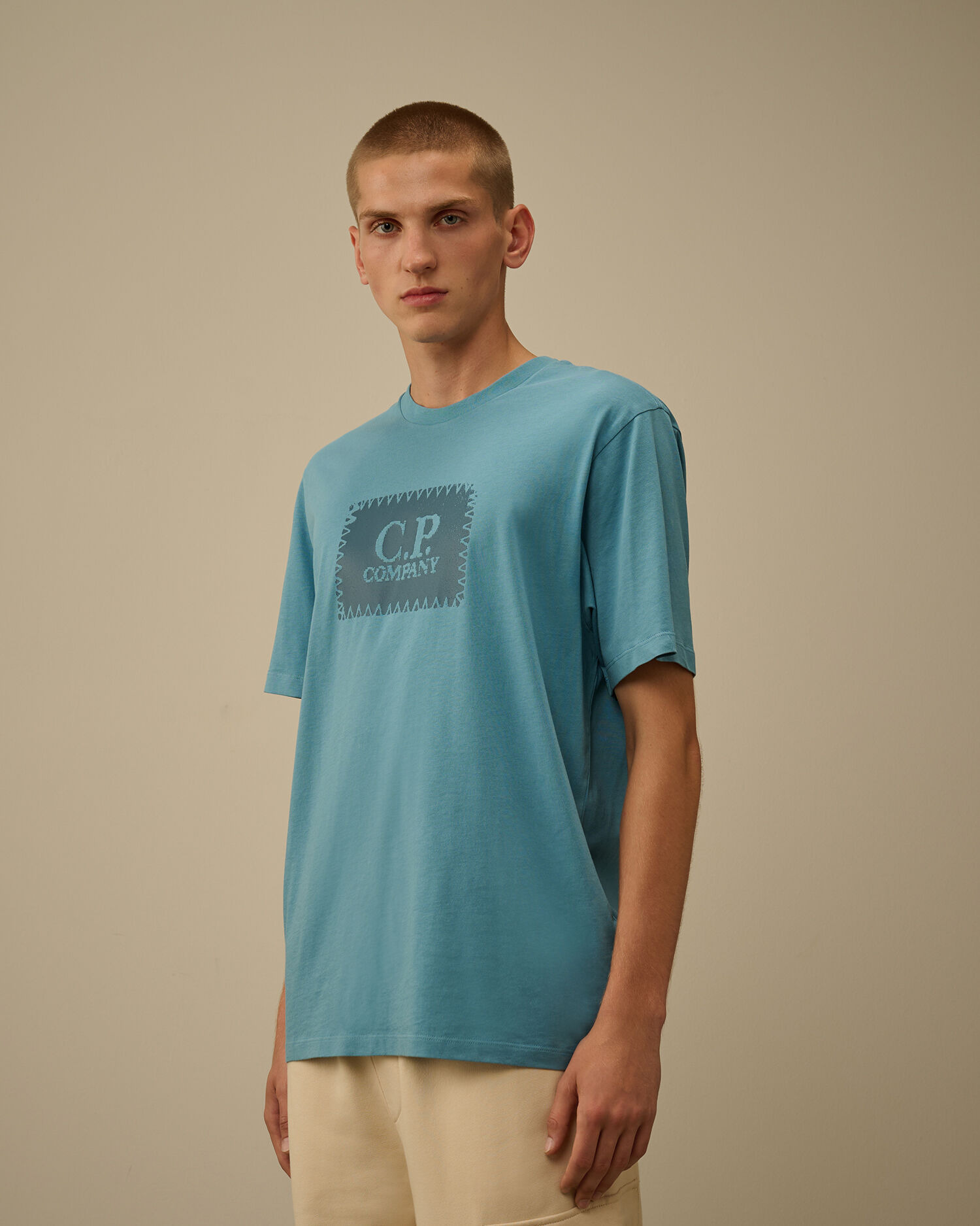 30/1 Jersey Short Sleeve Logo Label T-Shirt - 3