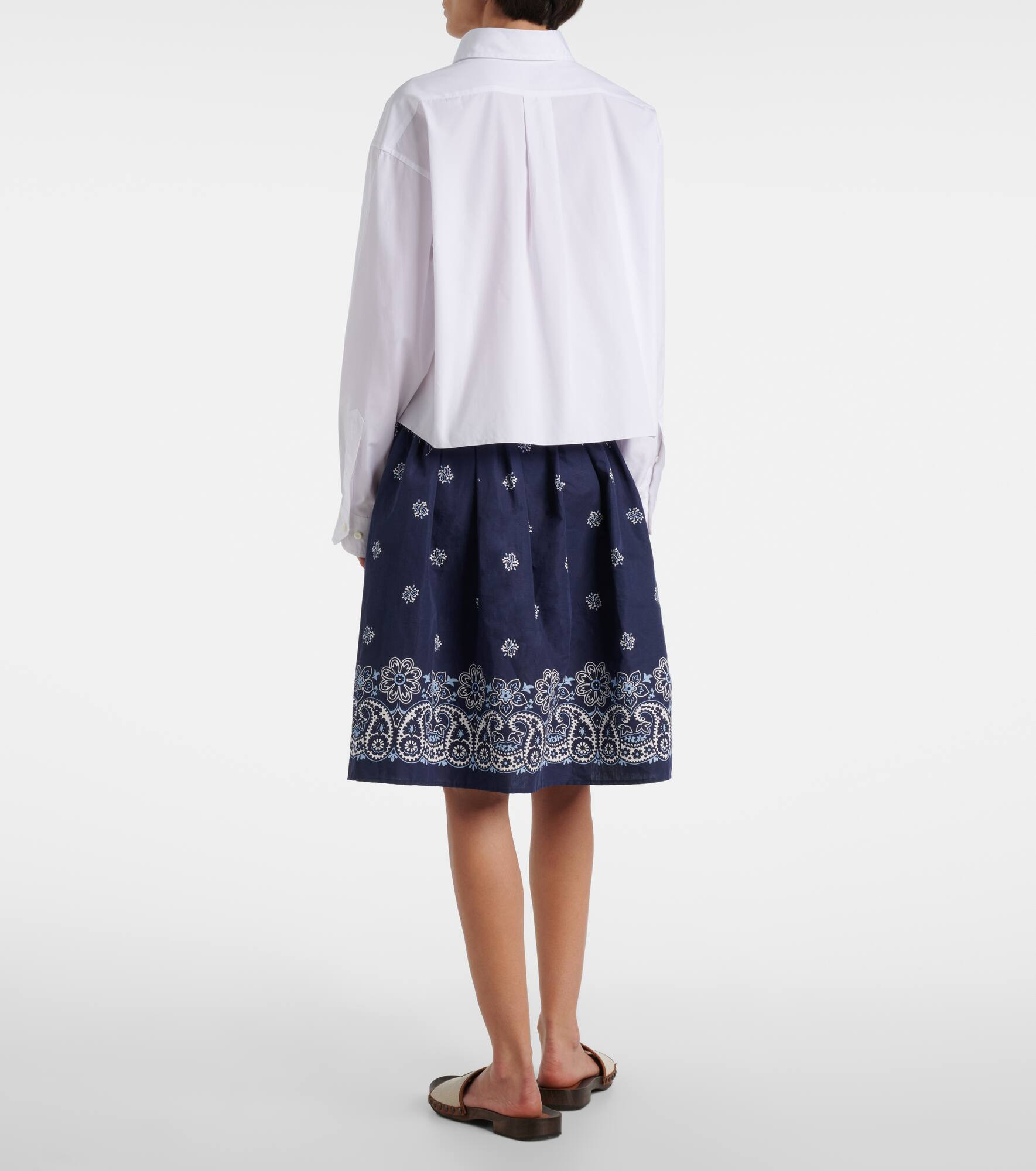 Cotton poplin shirt - 3