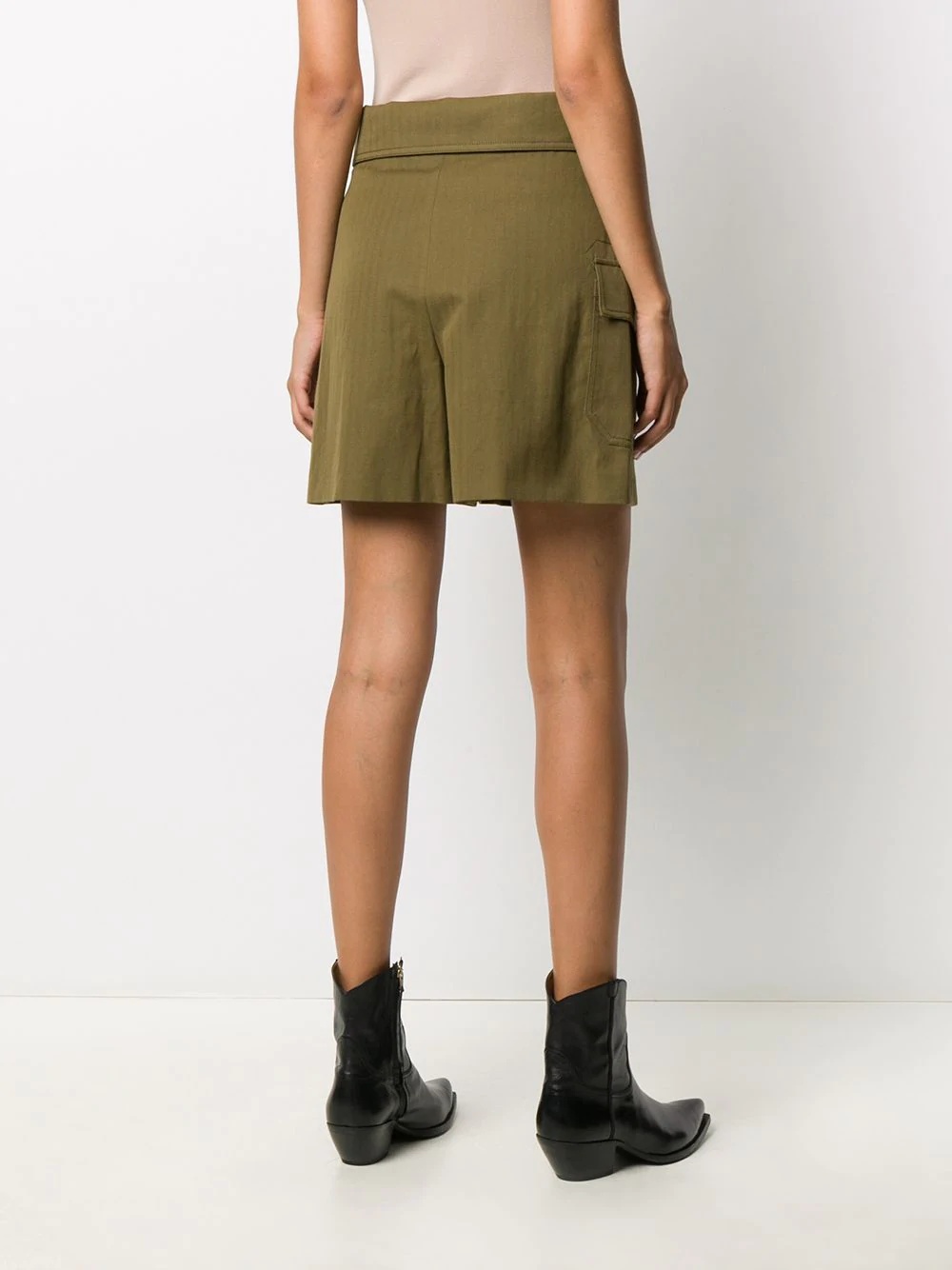 paperbag waist shorts - 4