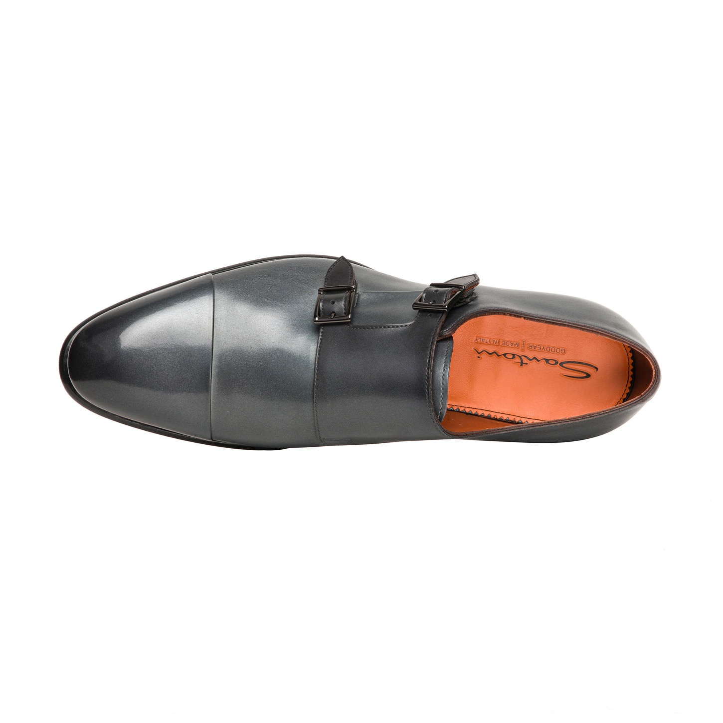 SANTONI CARTER - A TRIBUTE TO BMW 5 SERIES TOURING: Men's Cape York Green Metallic leather double-bu - 4