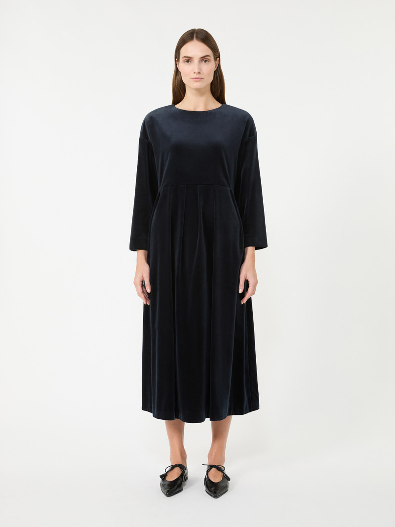 GERLA Cotton velvet dress 3