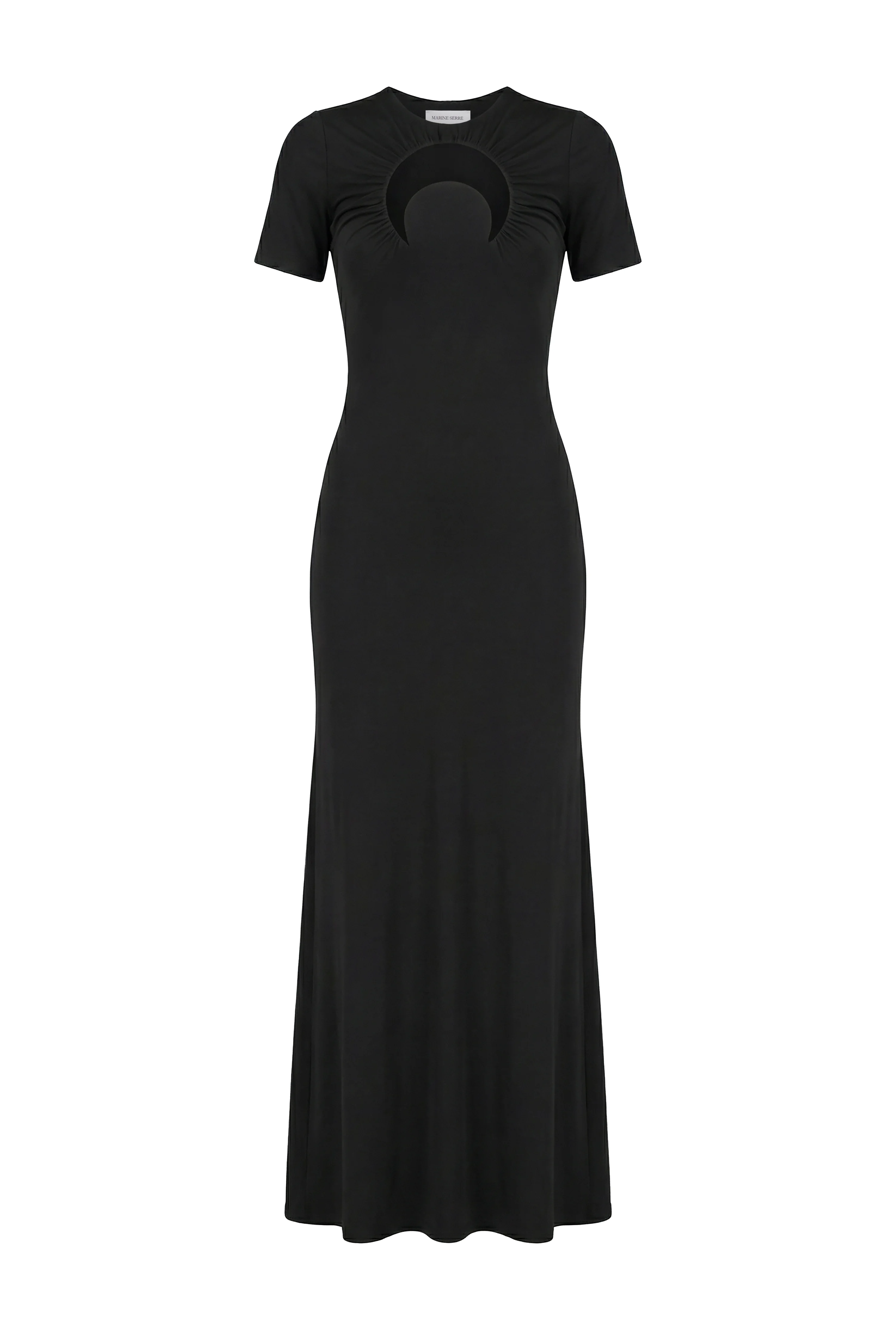 Moon gathered long dress - 1