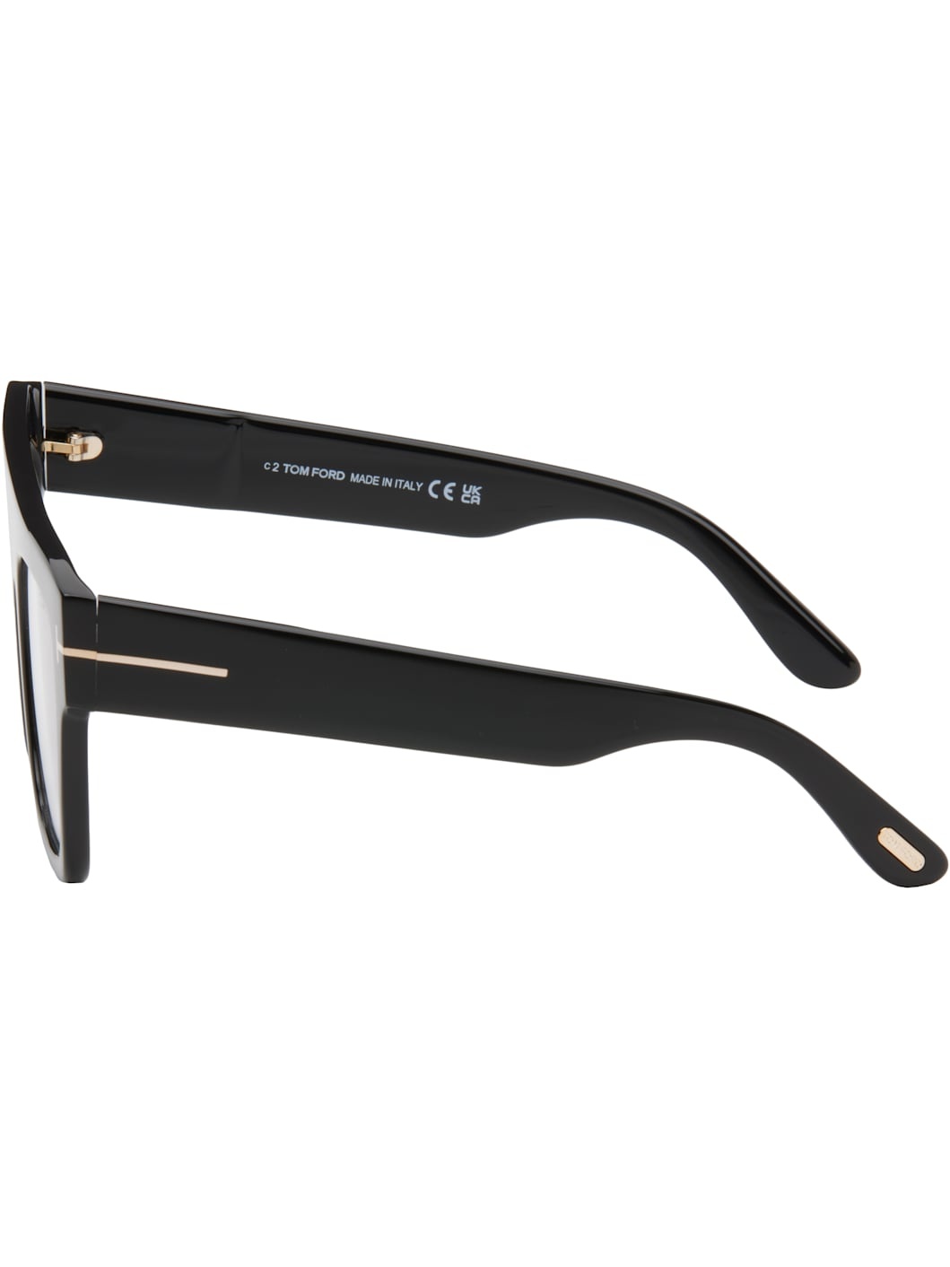 Black Renee Square Glasses - 3