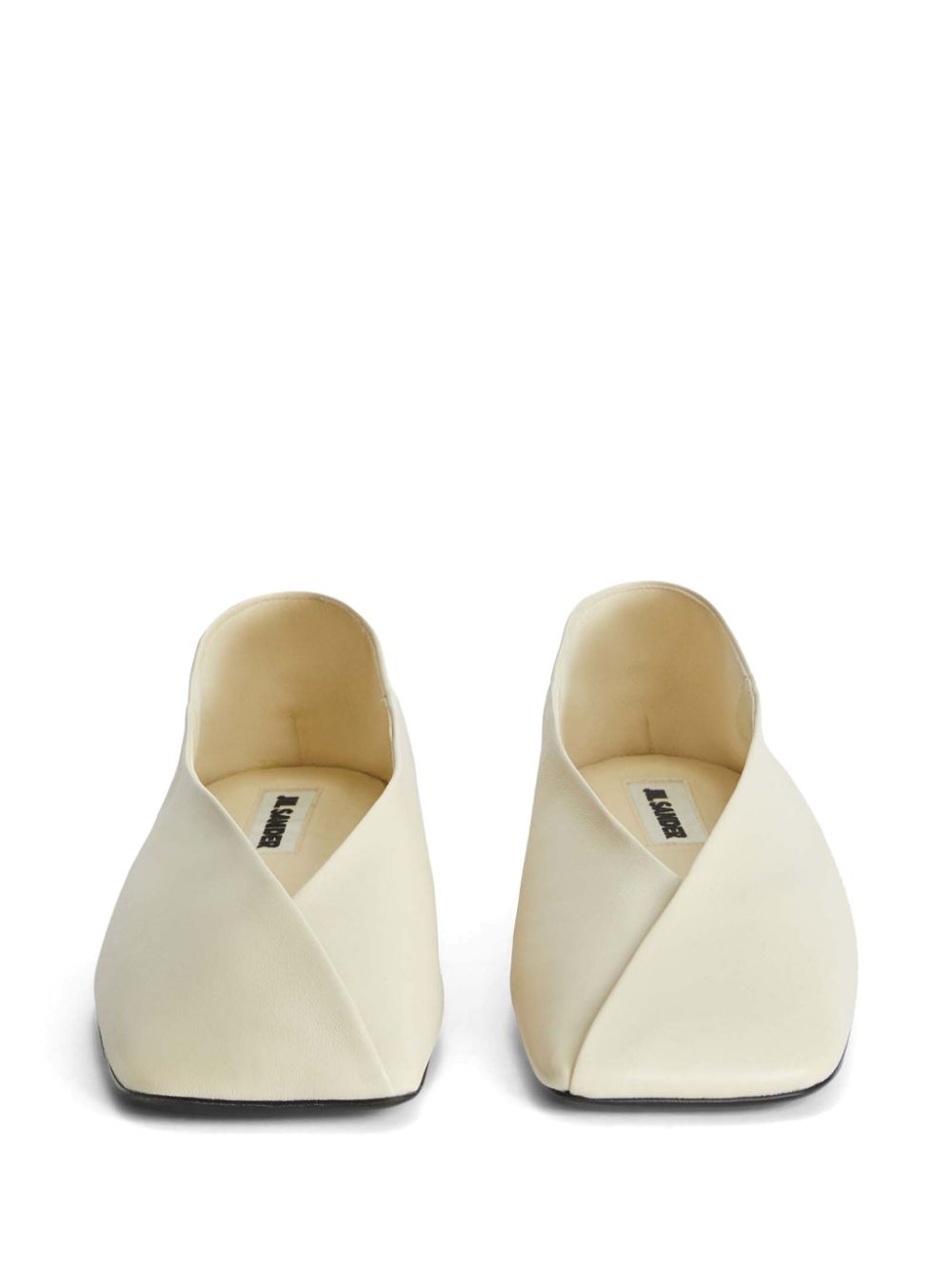 leather ballerina shoes - 4