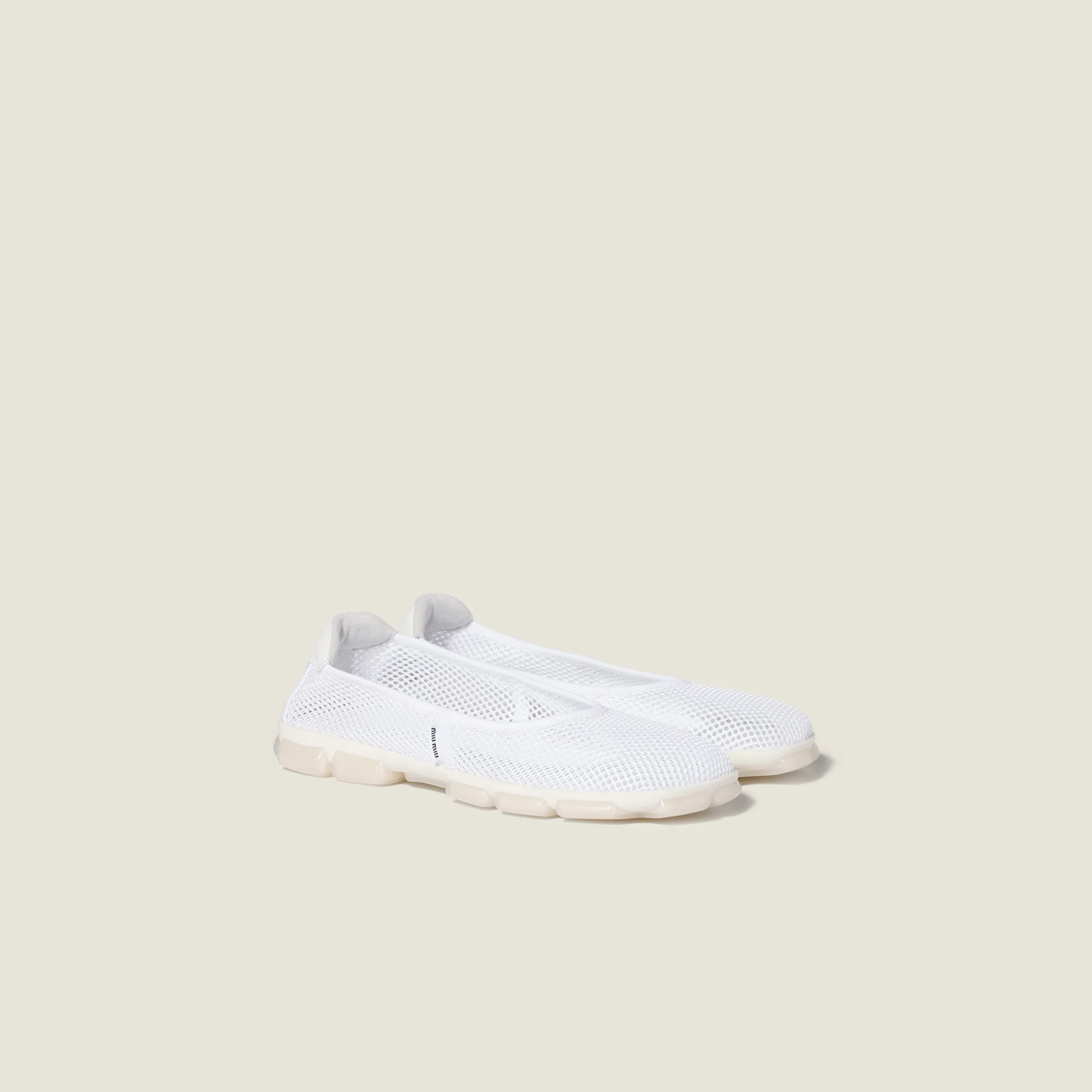 Technical mesh ballerinas - 1