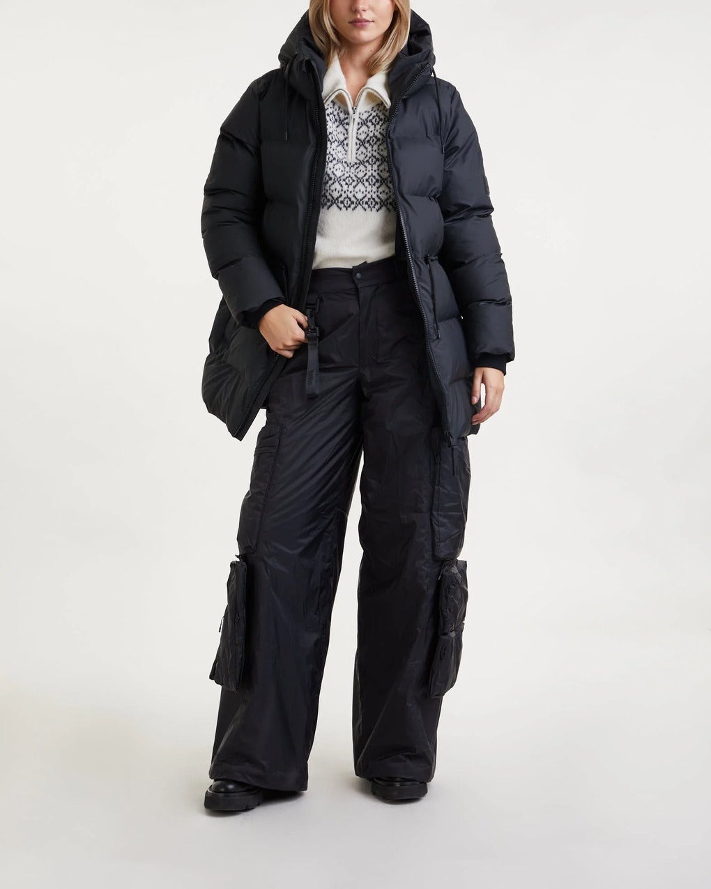 Jacket W Alta Puffer Parka Black - 3