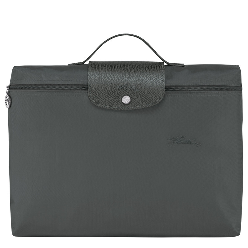 Le Pliage Green S Briefcase Graphite - Recycled canvas 1