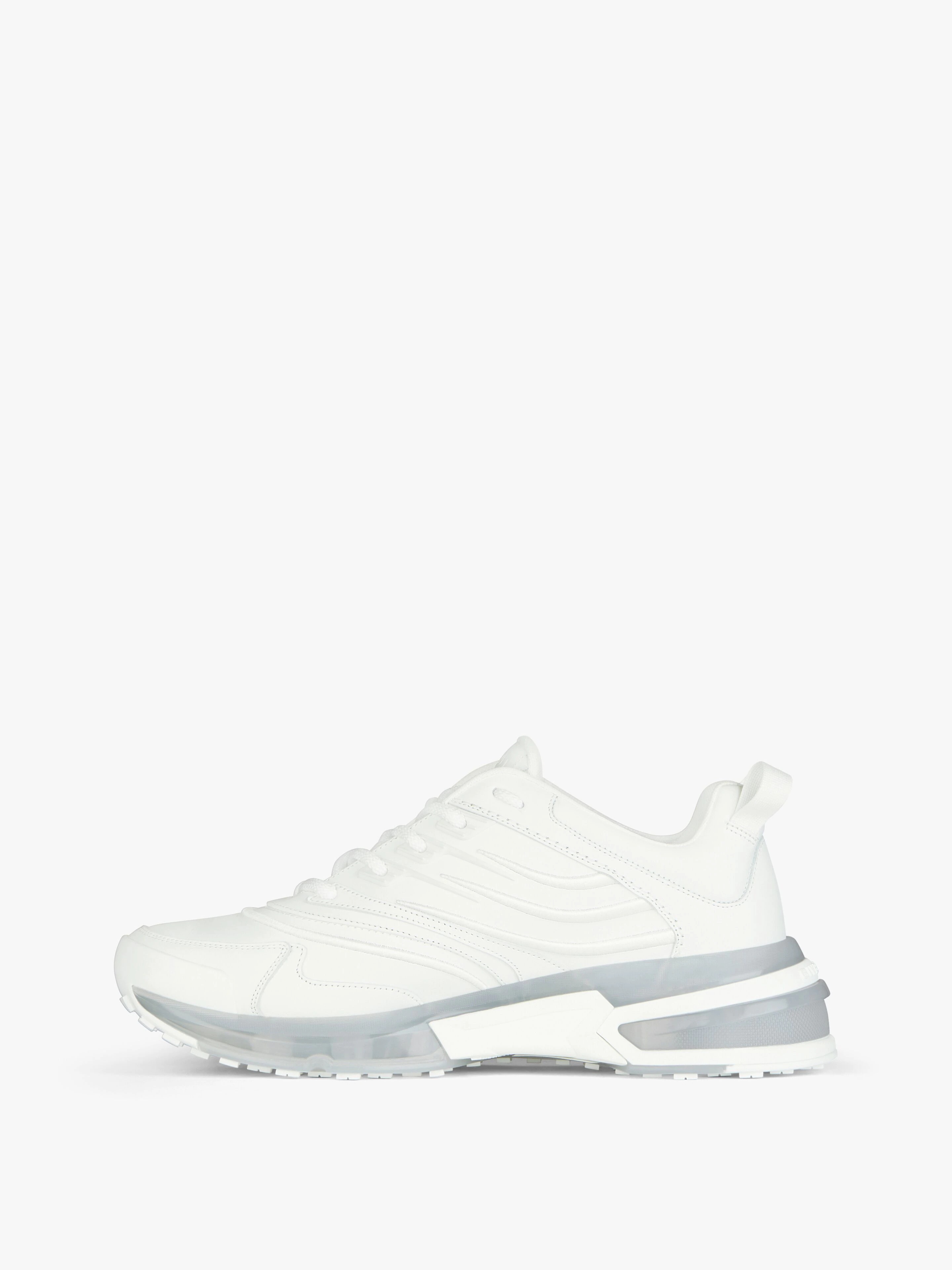 GIV 1 SNEAKERS IN LEATHER WITH TAG EFFECT PRINT - 3