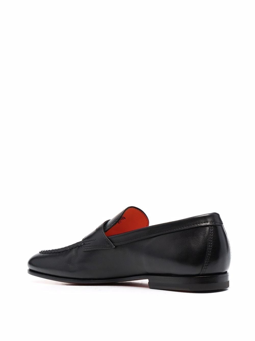 leather penny loafers - 3