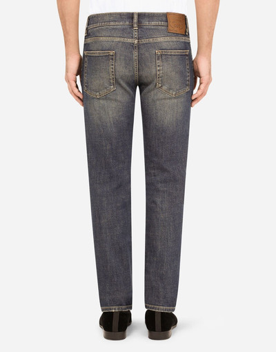 Dolce & Gabbana Light blue wash skinny stretch jeans outlook