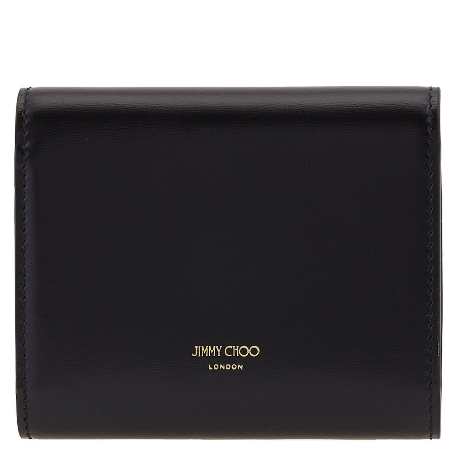 Jimmy Choo Black Marinda Leather Wallet - 4