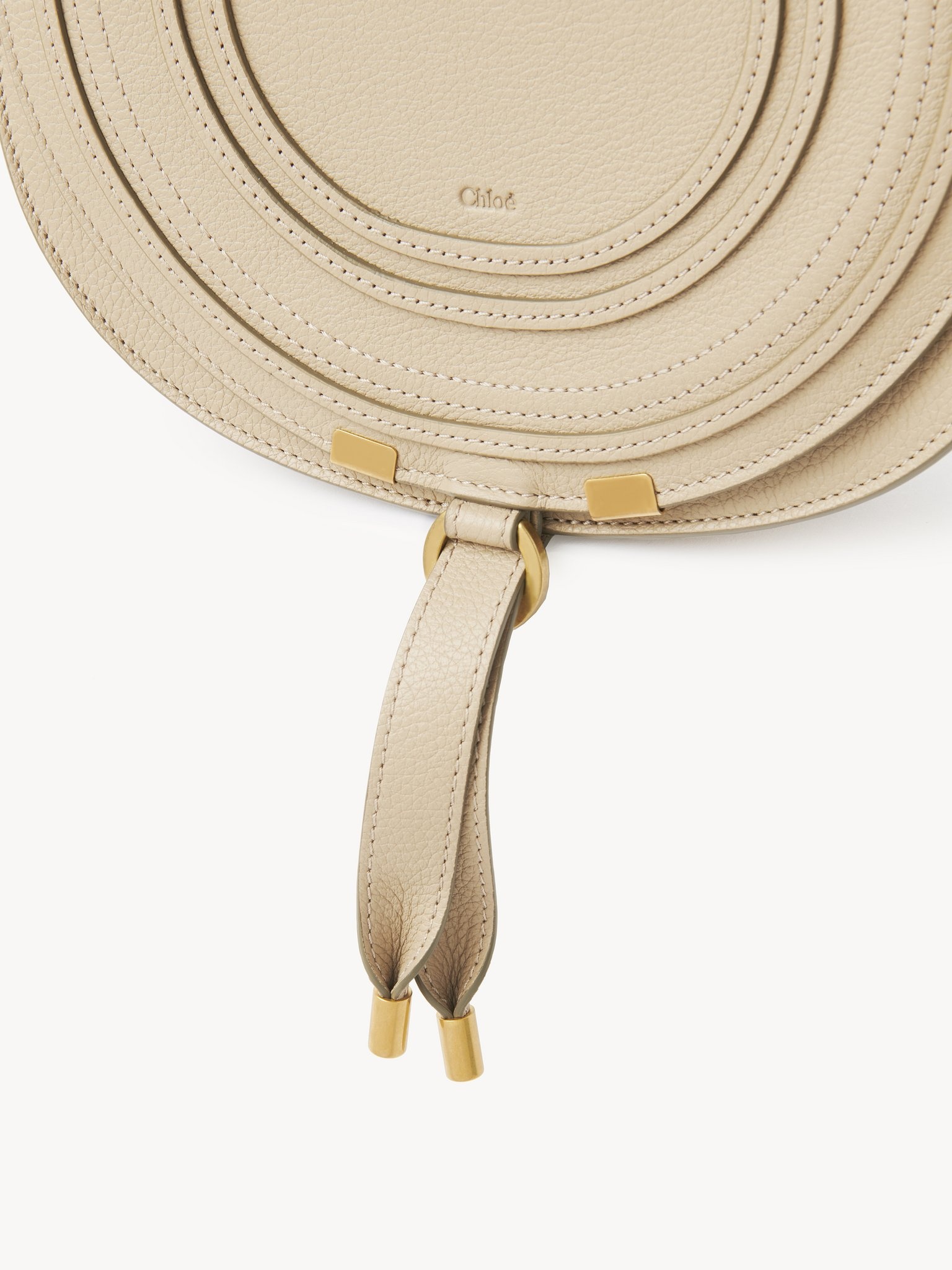 MARCIE SADDLE BAG IN GRAINED LEATHER - 5