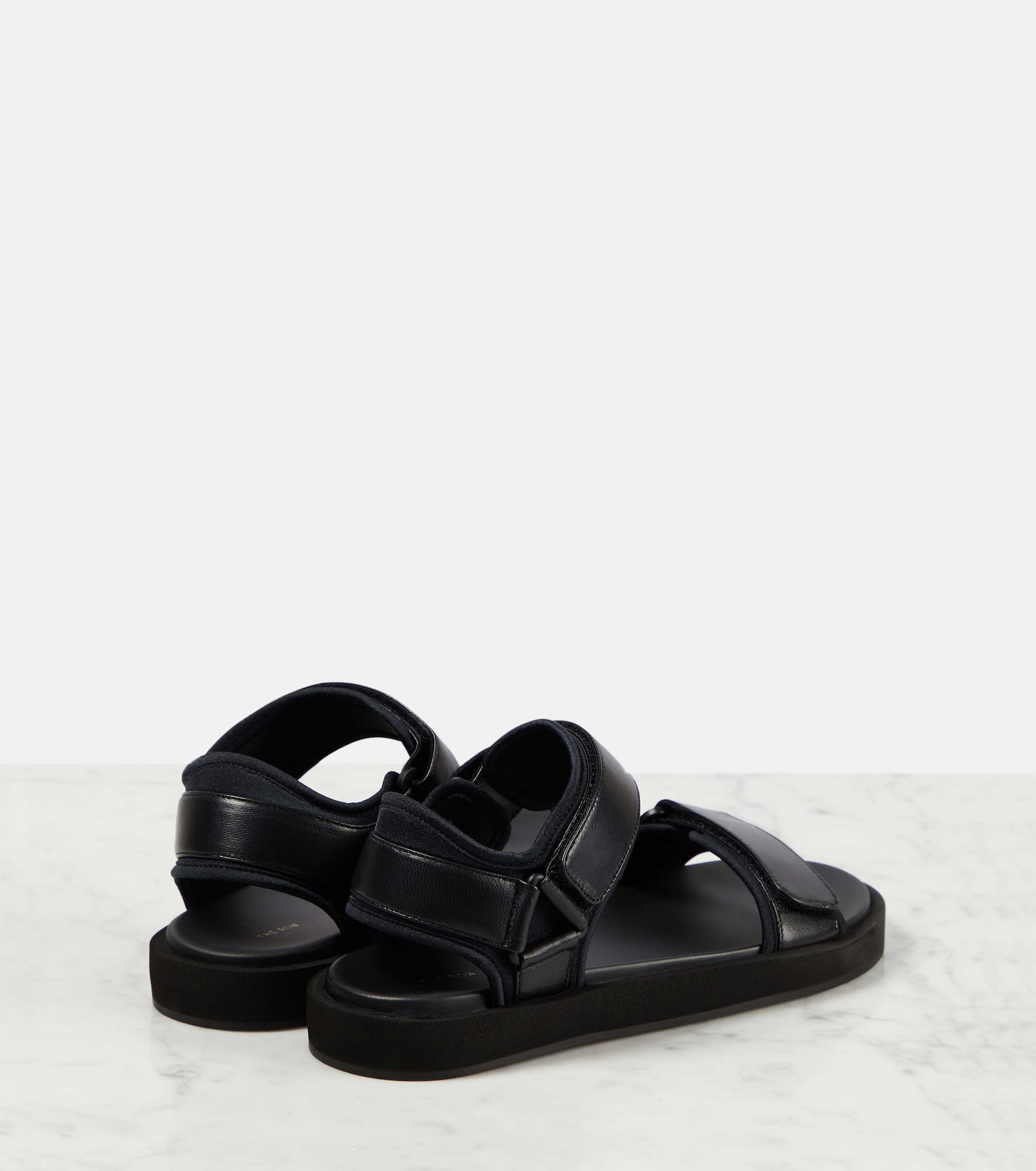 Hook and Loop leather sandals - 3