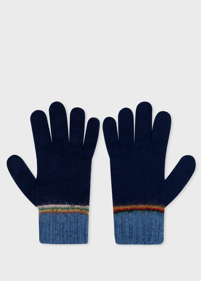 Paul Smith 'Signature Stripe' Intarsia Gloves outlook
