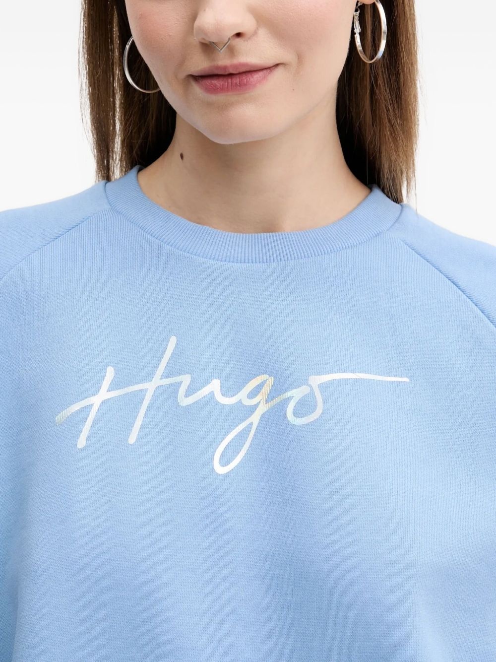logo-print sweatshirt - 4