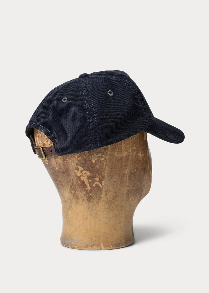 RRL by Ralph Lauren Leather-Patch Corduroy Trucker Cap outlook