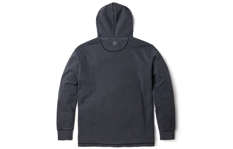 Timberland Mixed Media Garment Dye Hoodie 'Dark Grey' A6JWK-001 - 2