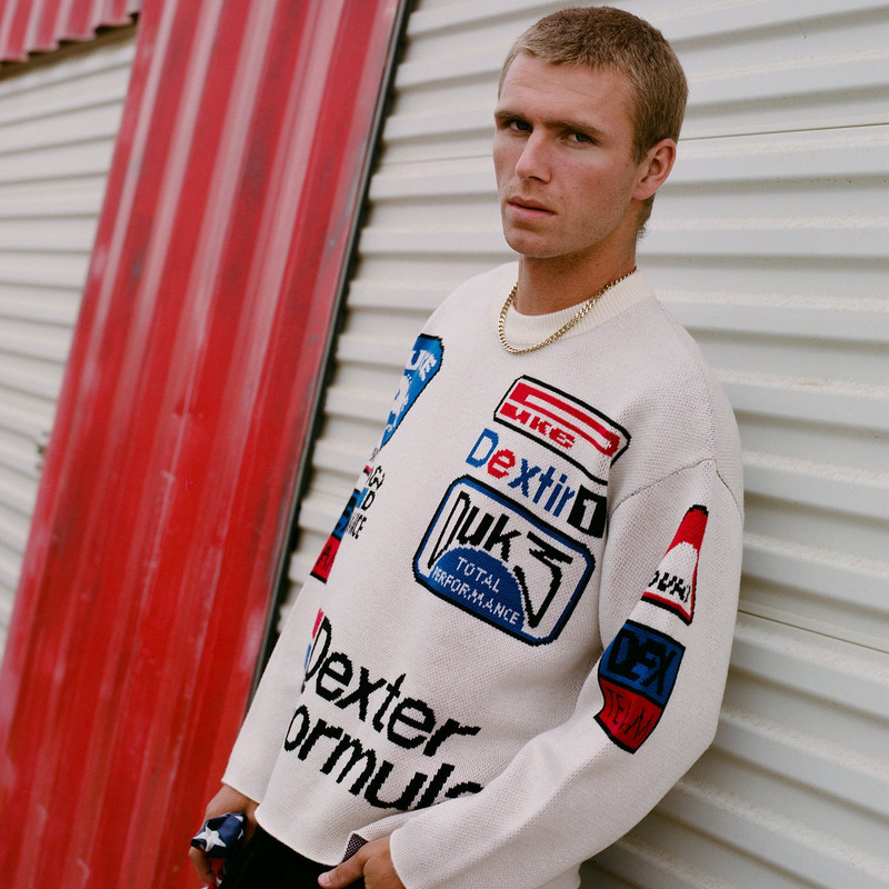 DR Sponsors Off-White Knitted Sweatshirt 9