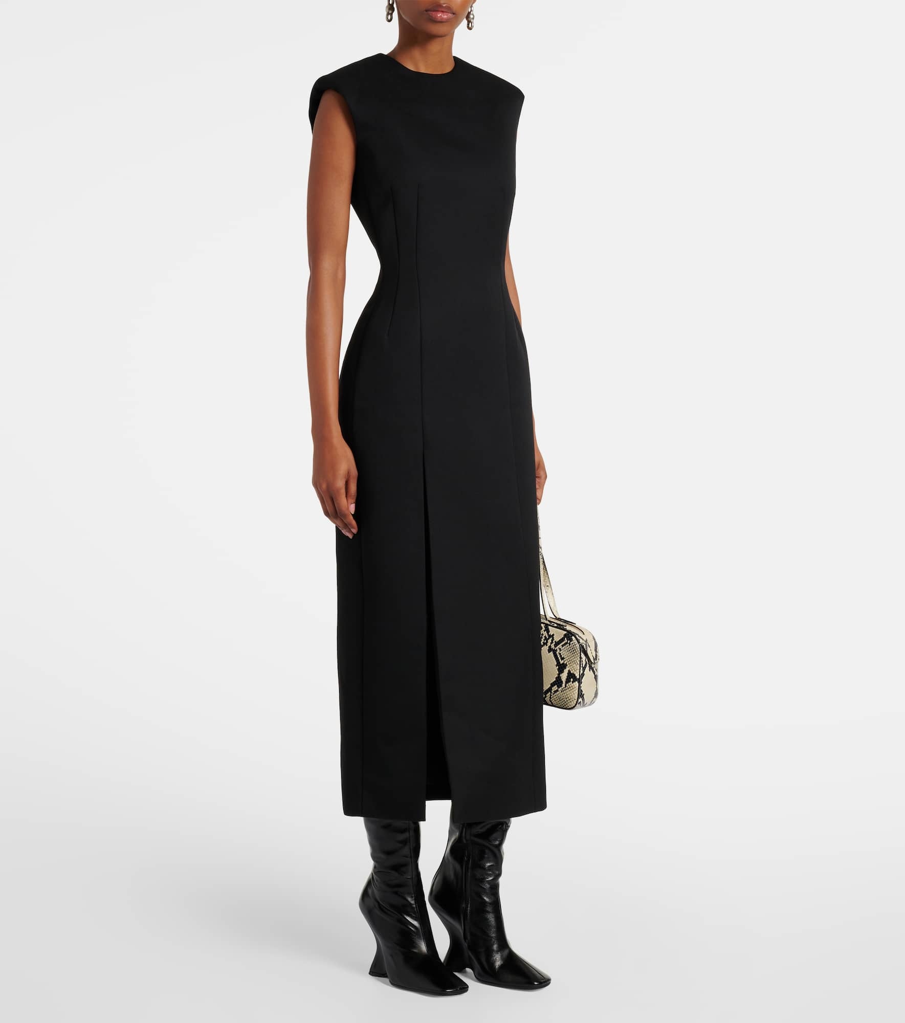 Sculpted midi dress - 2