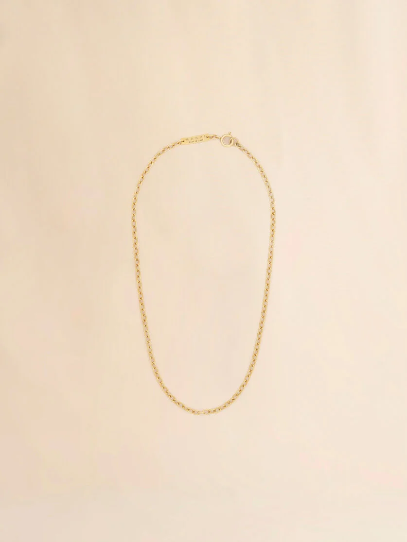 GOLD CHAIN NECKLACE - 1